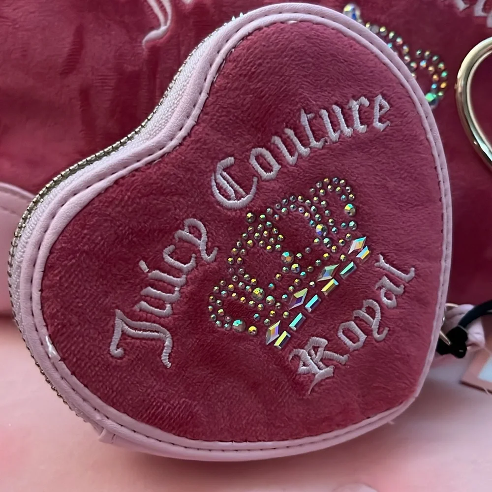 🩷Juicy Couture Royal couture bowler bag set - Picture 8 of 13